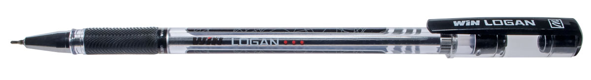 Ручка масляна WIN (LOGAN), чорнила чорні